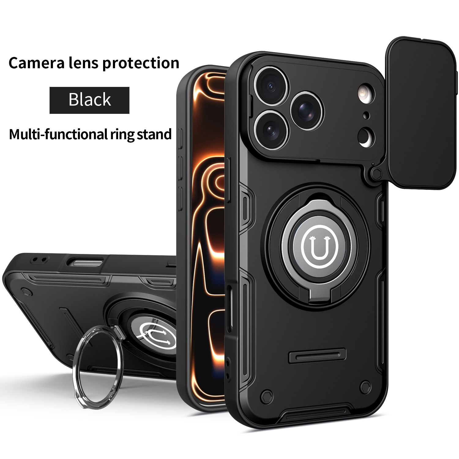 Shockproof Power Slide Camera  - Camera Lens Protector avaliação e preço