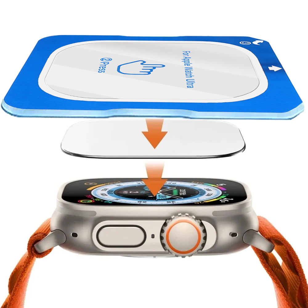 Tempered Glass Film Quick Past - Smartwatch Screen Film avaliação e preço
