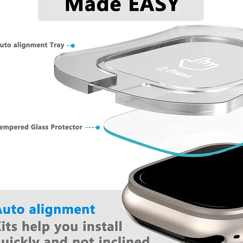 2Pcs 49mm For  Apple Watch Ult - Screen Alignment Tool avaliação e preço