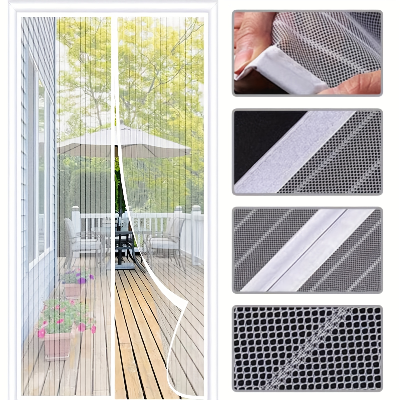 Auto-Close Magnetic Mosquito D - Privacy Screen Protector avaliação e preço