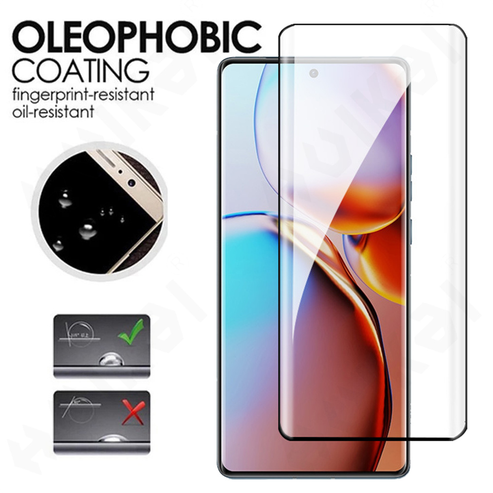 1-3 Pcs Tempered Glass For Mot - Curved Edge Screen avaliação e preço