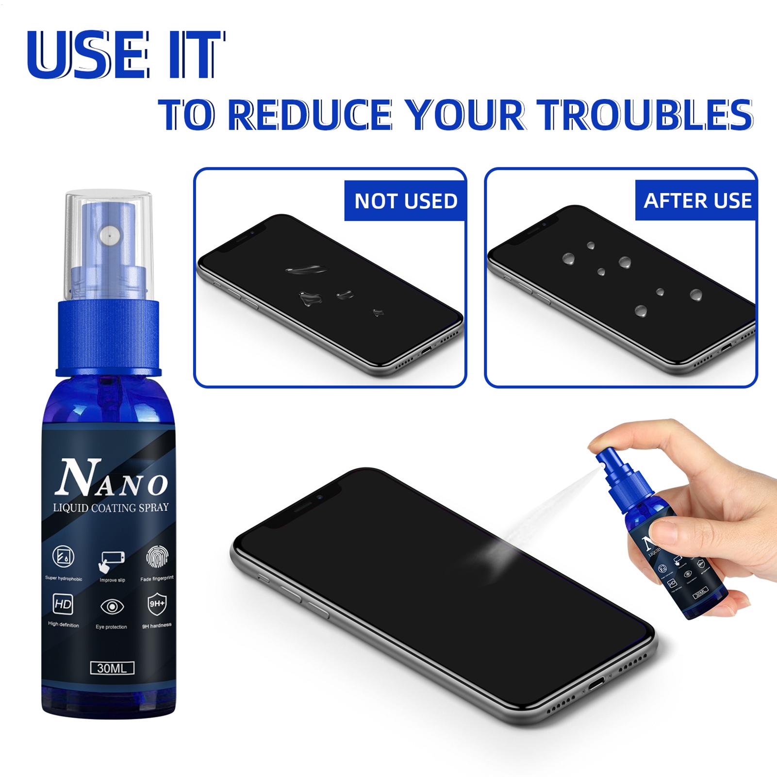 Phone Coating Spray Liquid Pro - Oleophobic Coating Spray avaliação e preço