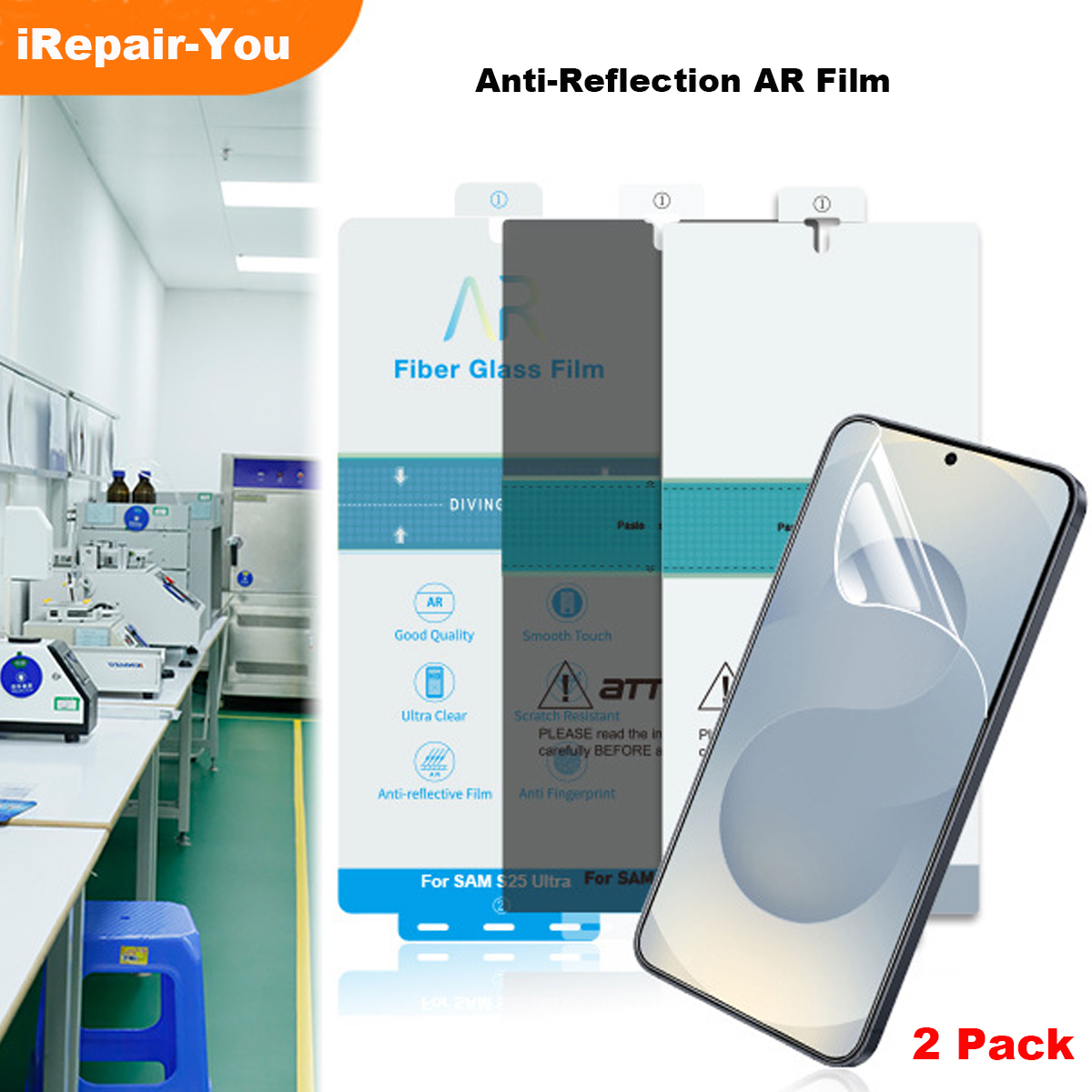 2 Pack Anti-Reflective AR Film - Screen Alignment Tool avaliação e preço