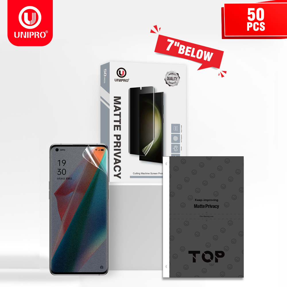 UNIPRO 50Pcs Full Coverage Ant - Flexible Tpu Film avaliação e preço