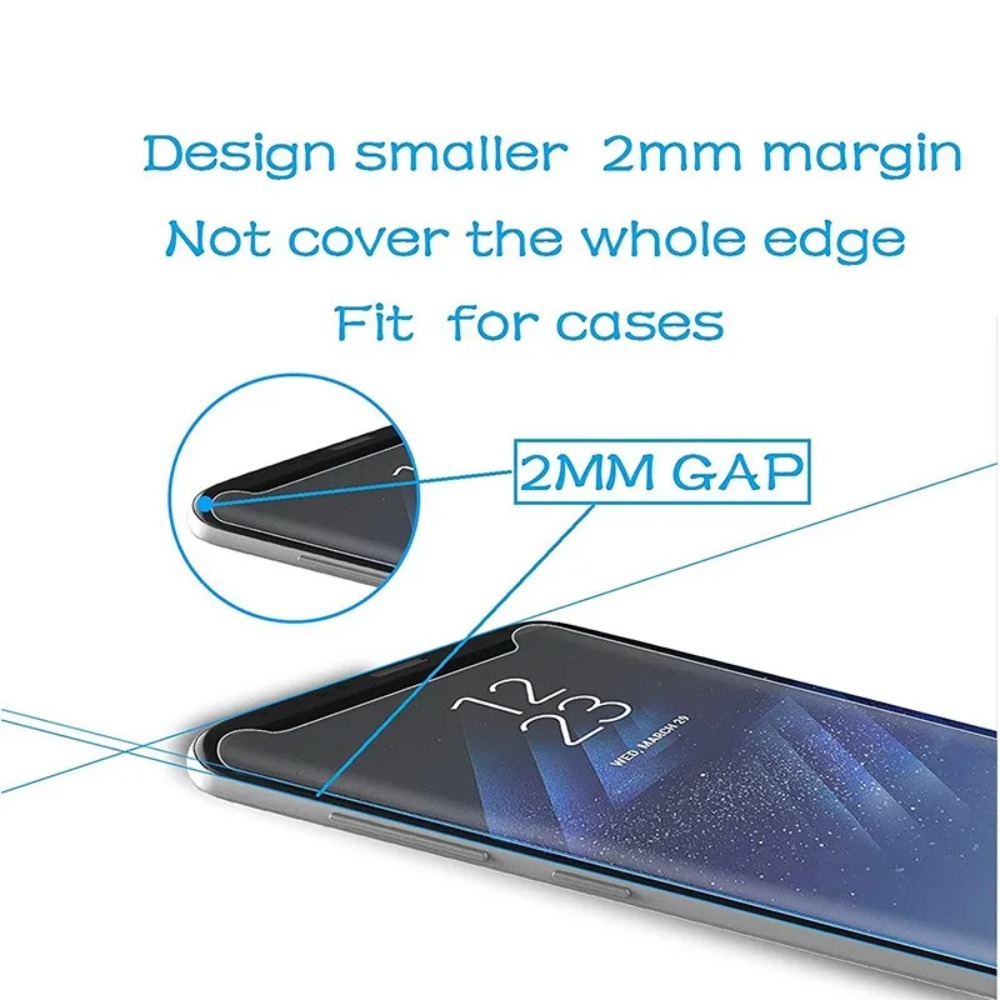 HD Curved Edge Full Cover Temp - Curved Edge Screen avaliação e preço