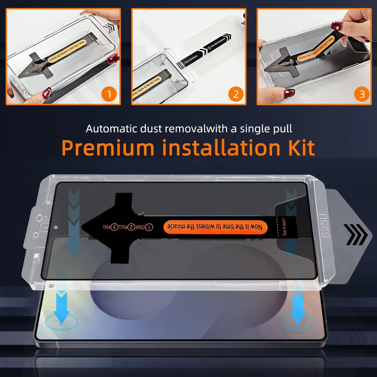 5pcs Privacy Protective Screen - Screen Alignment Tool avaliação e preço