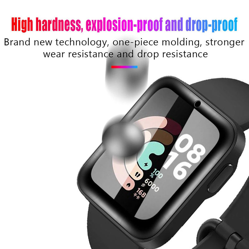 2 Pcs Tempered Glass for Redmi - Smartwatch Screen Film avaliação e preço