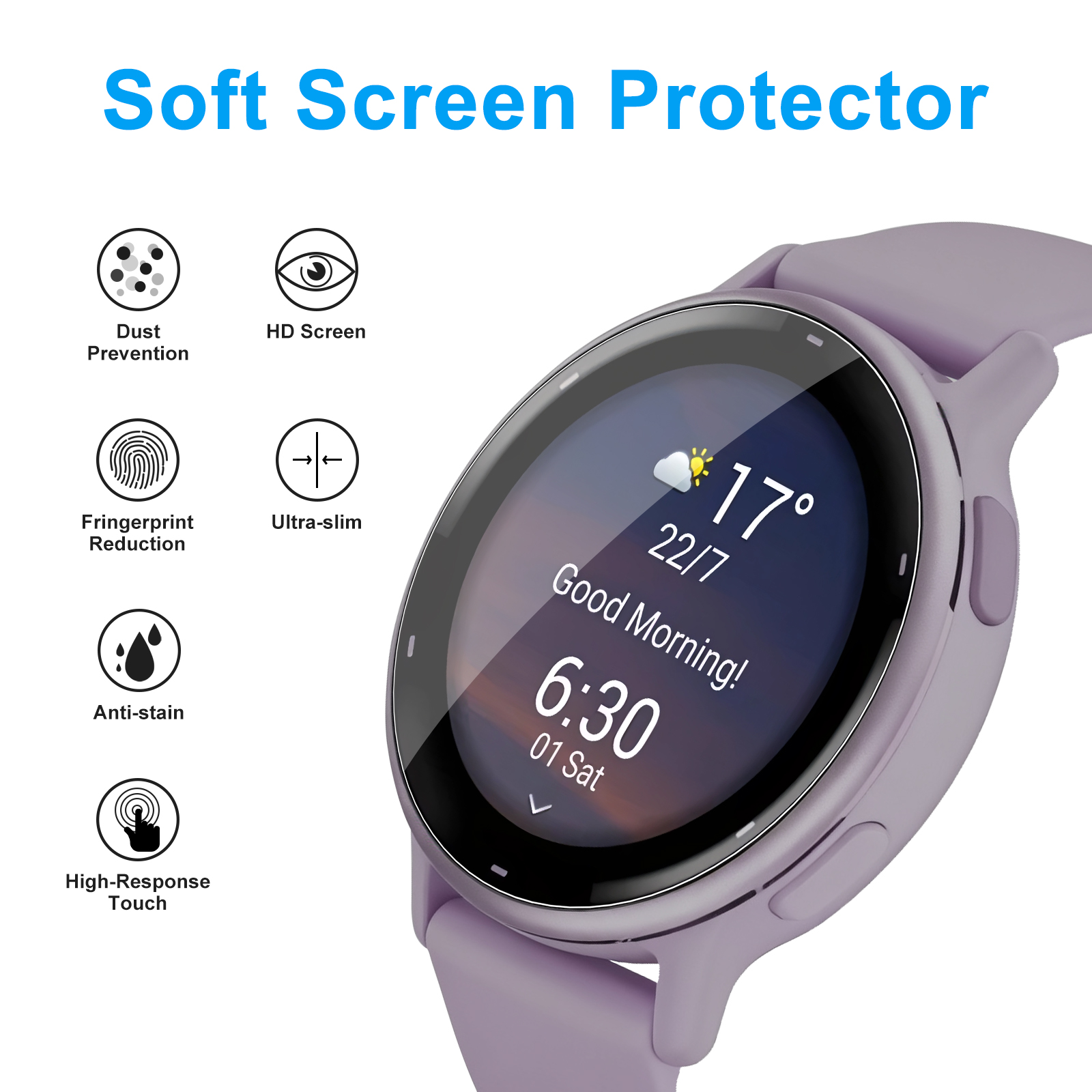 Soft Clear Protective Film For - Hydrogel Screen Protector avaliação e preço