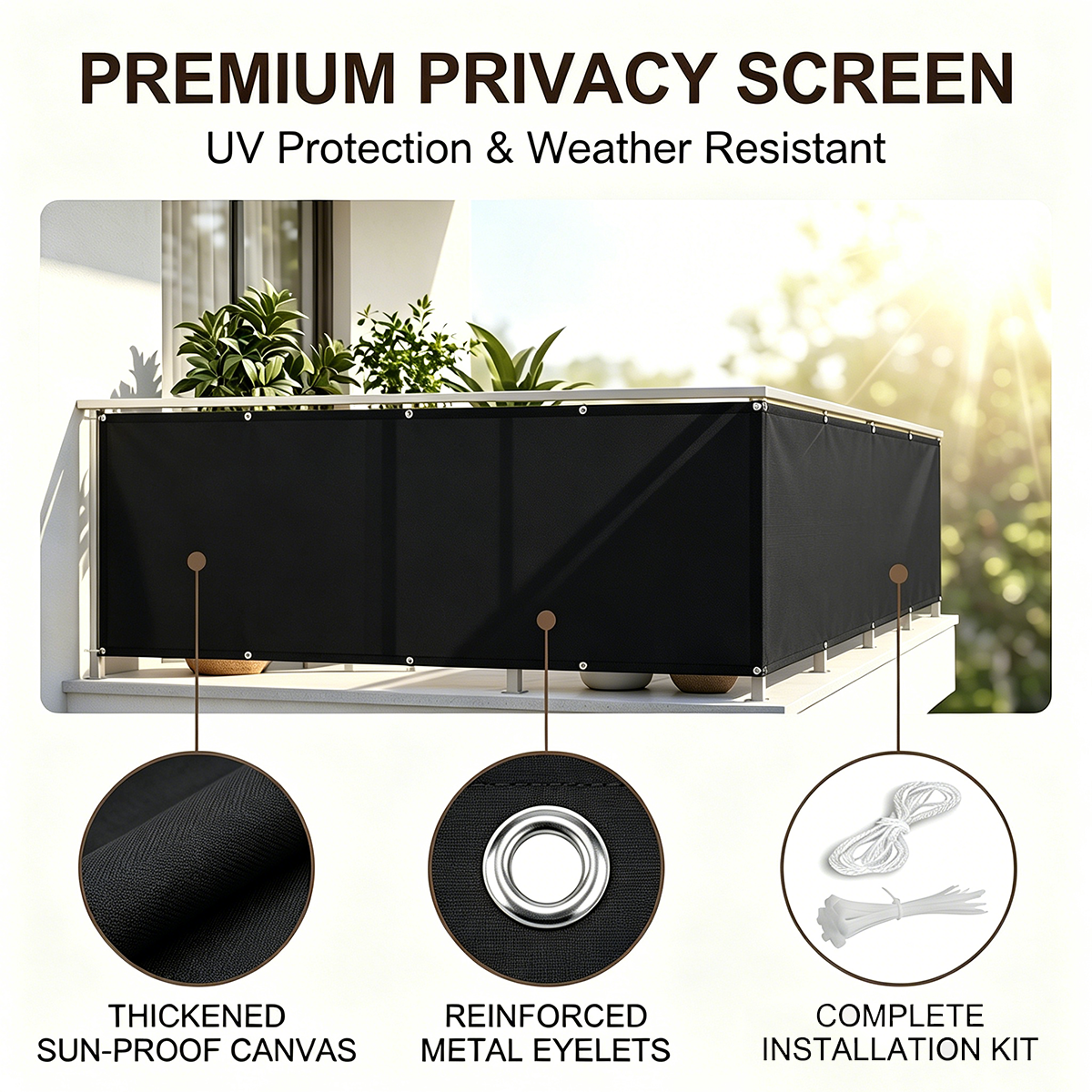 Opaque Privacy Fence, Waterpro - Privacy Screen Protector avaliação e preço