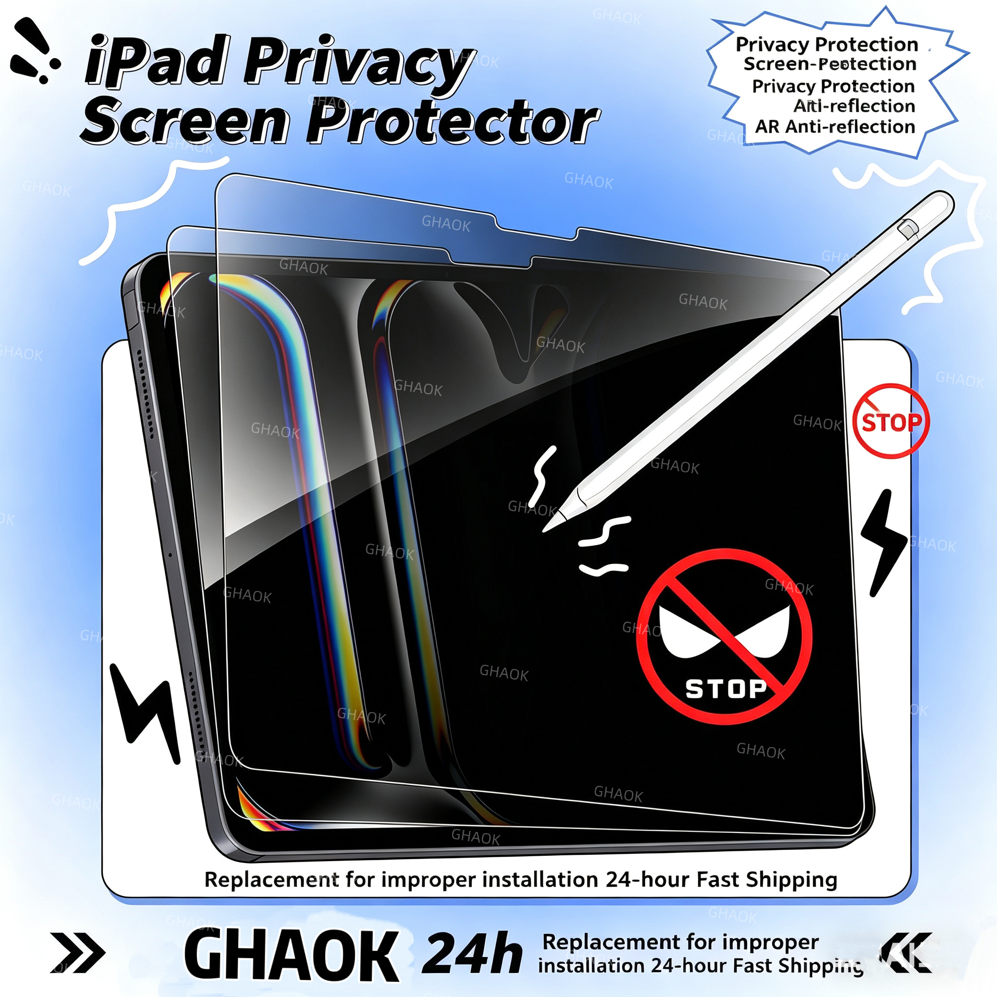 2 Way Privacy Anti-Spy Screen  - Matte Anti Glare Screen avaliação e preço