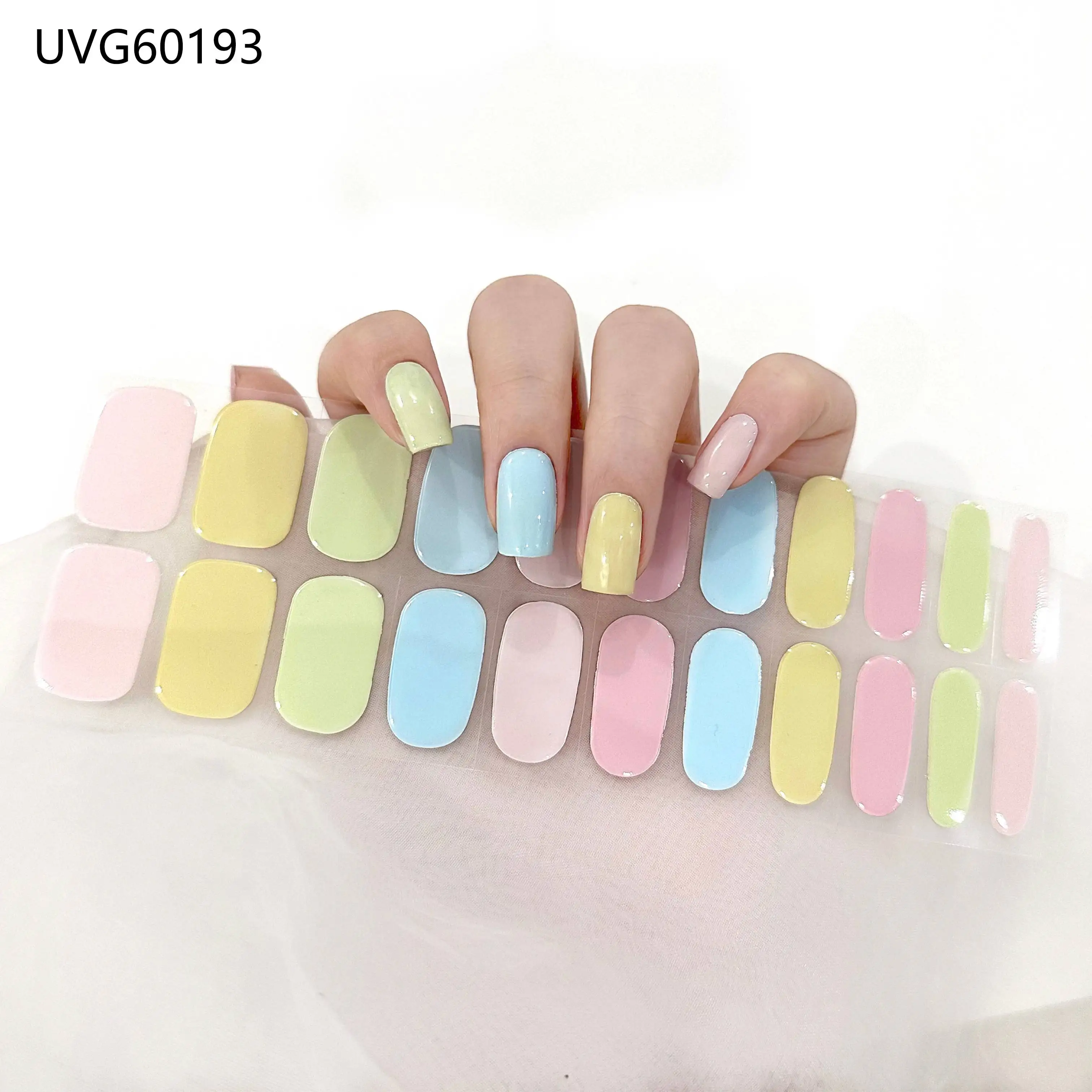 22Tips Semi-Cured Gel Nail Pat - Full Cover Adhesive avaliação e preço