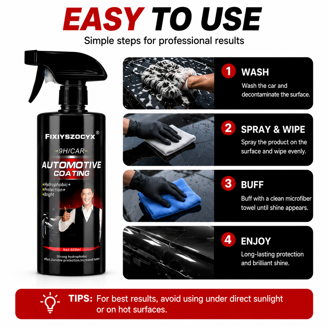 Ceramics for Cars Coating 500M - Nano Liquid Coating avaliação e preço