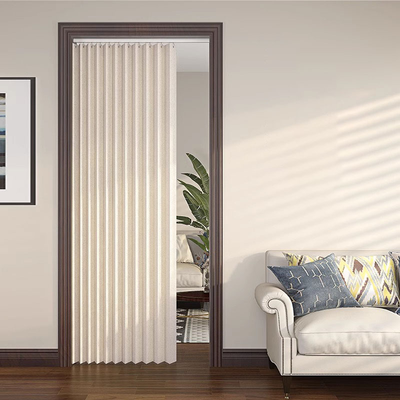 Folding Accordion Door Curtain - Privacy Screen Protector avaliação e preço