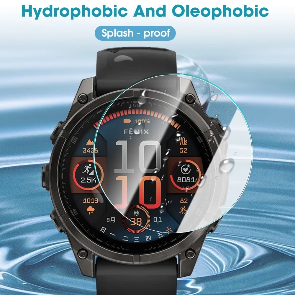 1/5pcs 9H HD Tempered Glass fo - Smartwatch Screen Film avaliação e preço