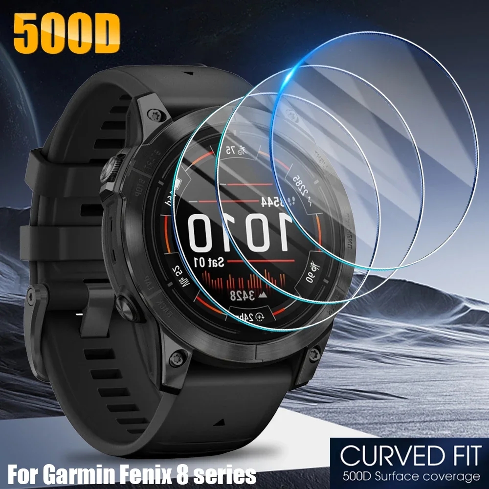 1/5pcs 9H HD Tempered Glass fo - Smartwatch Screen Film avaliação e preço