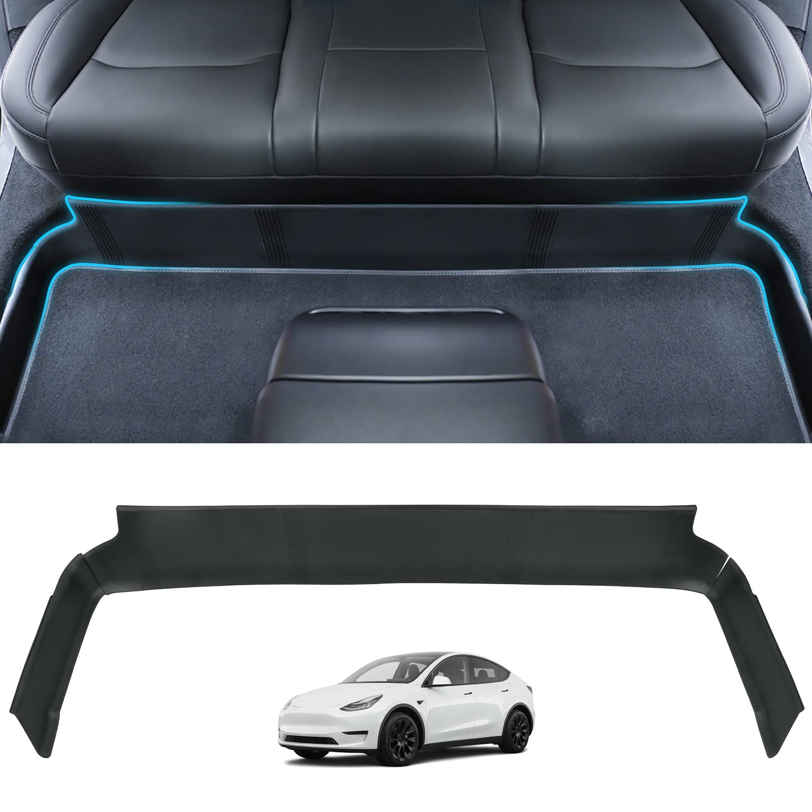 Rear Seat Underside Kick Prote - Full Cover Adhesive avaliação e preço